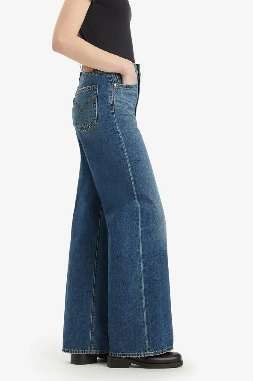 Ribcage Wide Leg Polar Perimiter