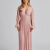 Riviera Dress Dusty Pink