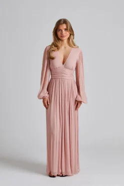 Riviera Dress Dusty Pink