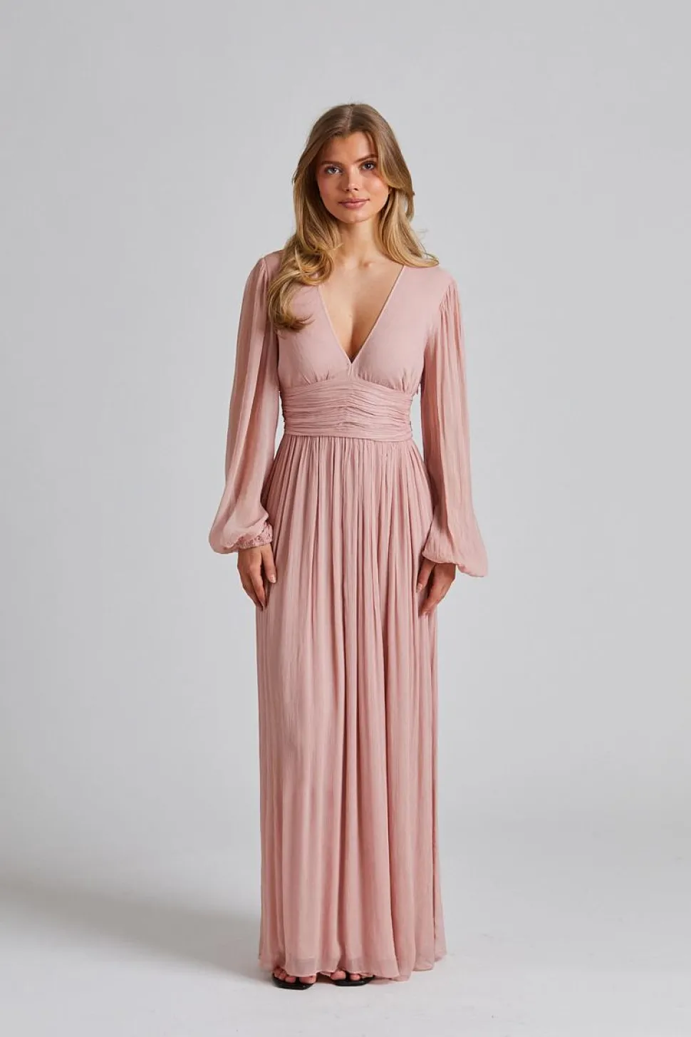 Riviera Dress Dusty Pink