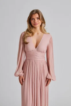 Riviera Dress Dusty Pink