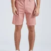 Robert Shorts Cotton Linen Summer Red