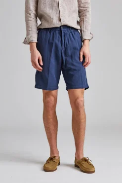 Robert Soft Lyocell Shorts Blue
