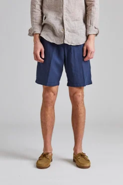 Robert Soft Lyocell Shorts Blue
