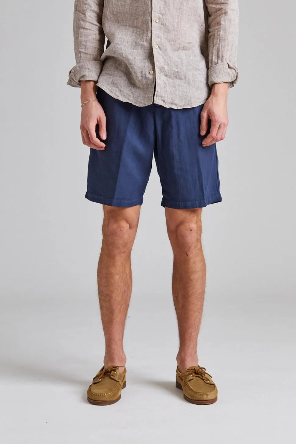 Robert Soft Lyocell Shorts Blue
