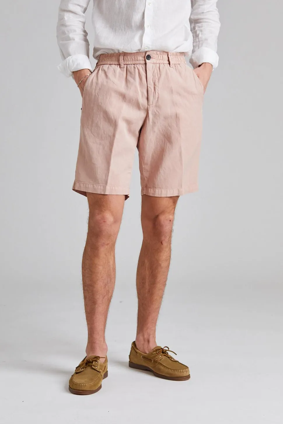 Robert Soft Lyocell Shorts Pink