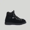 Roccia Vet Black Suede Shearling