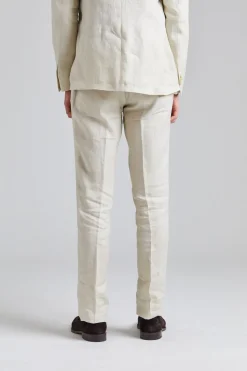 Roma Soho Linen Suit Beige