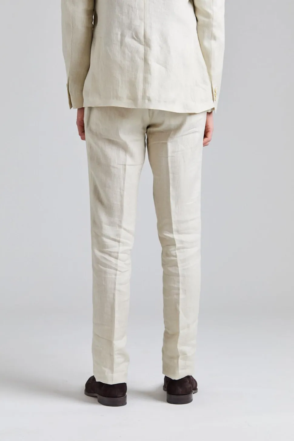 Roma Soho Linen Suit Beige
