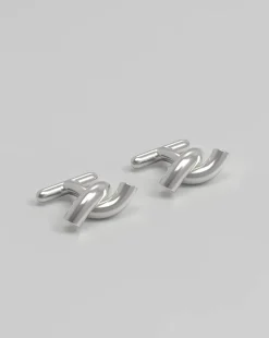 Rose Cufflinks Silver