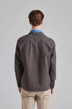 Safari Shirt Jacket Army Green