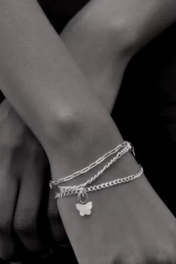 Saffi Bracelet Medium Silver HP