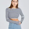 Sandi Top Bright White Comb