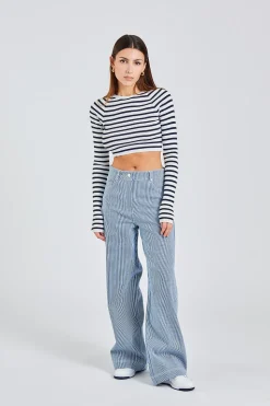Sandi Top Bright White Comb