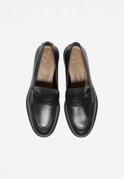Sara Leather Black