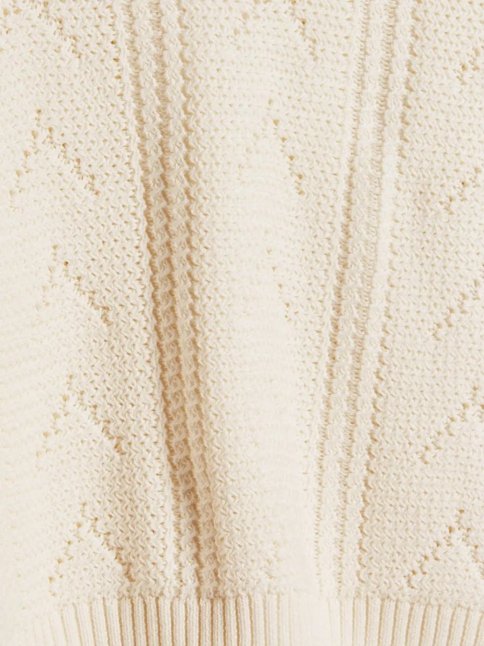 Serena Knit Sweater White