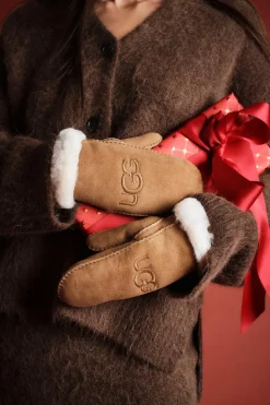 Sheepskin Emb Mit Chestnut
