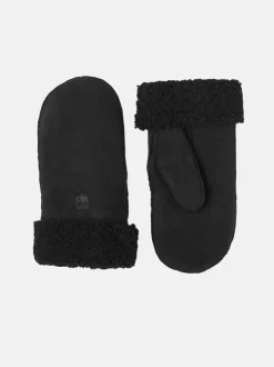 Sheepskin Mitt Black