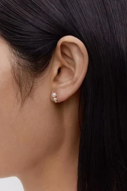 Shibuya Ni Stud Gold øredobb