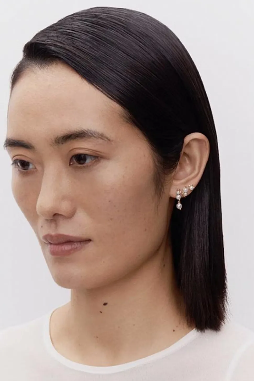 Shibuya San Stud Gold øredobb