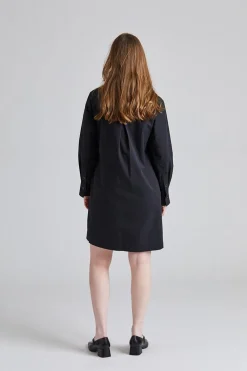 Short Shirt Dress Black