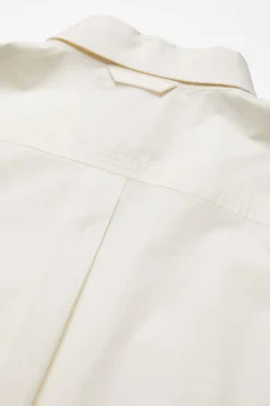 Short Sleeve Button-up Shirt White FN-MN-SHIR000742