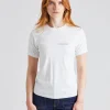 Shrunken Logo Tee White
