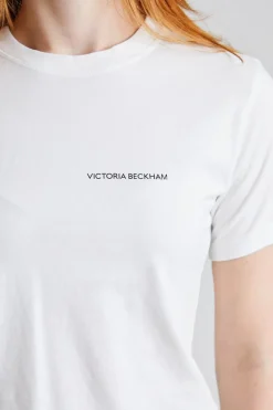 Shrunken Logo Tee White