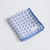 Silk Bandana Blue Medallion