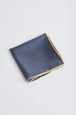 Silk Bandana Navy/Creme