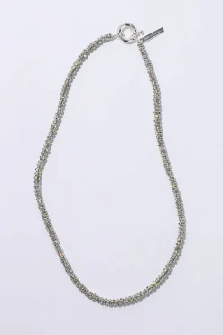 Skinny Diamond Necklace 45cm