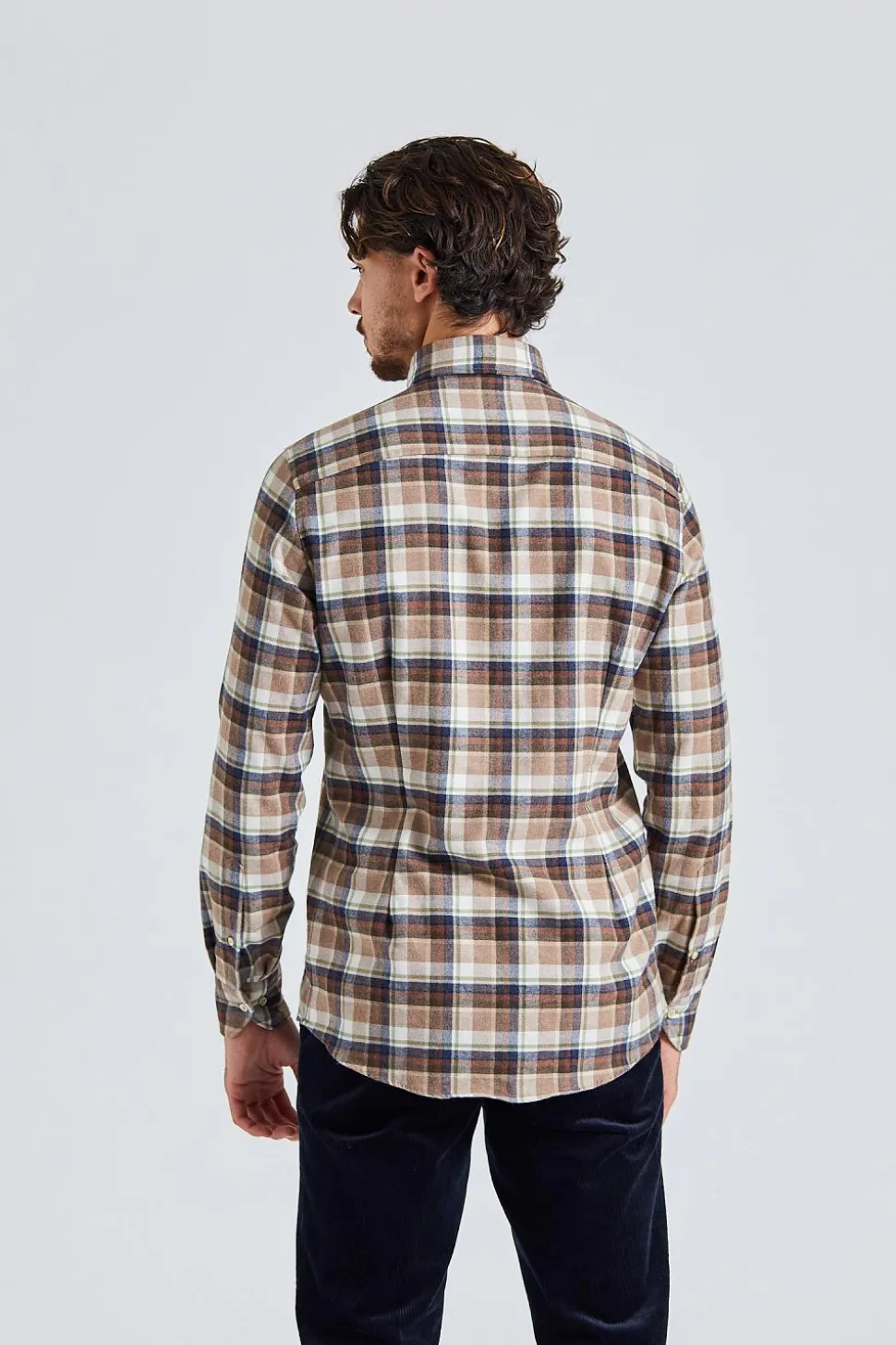 Skjorte Slim Brun