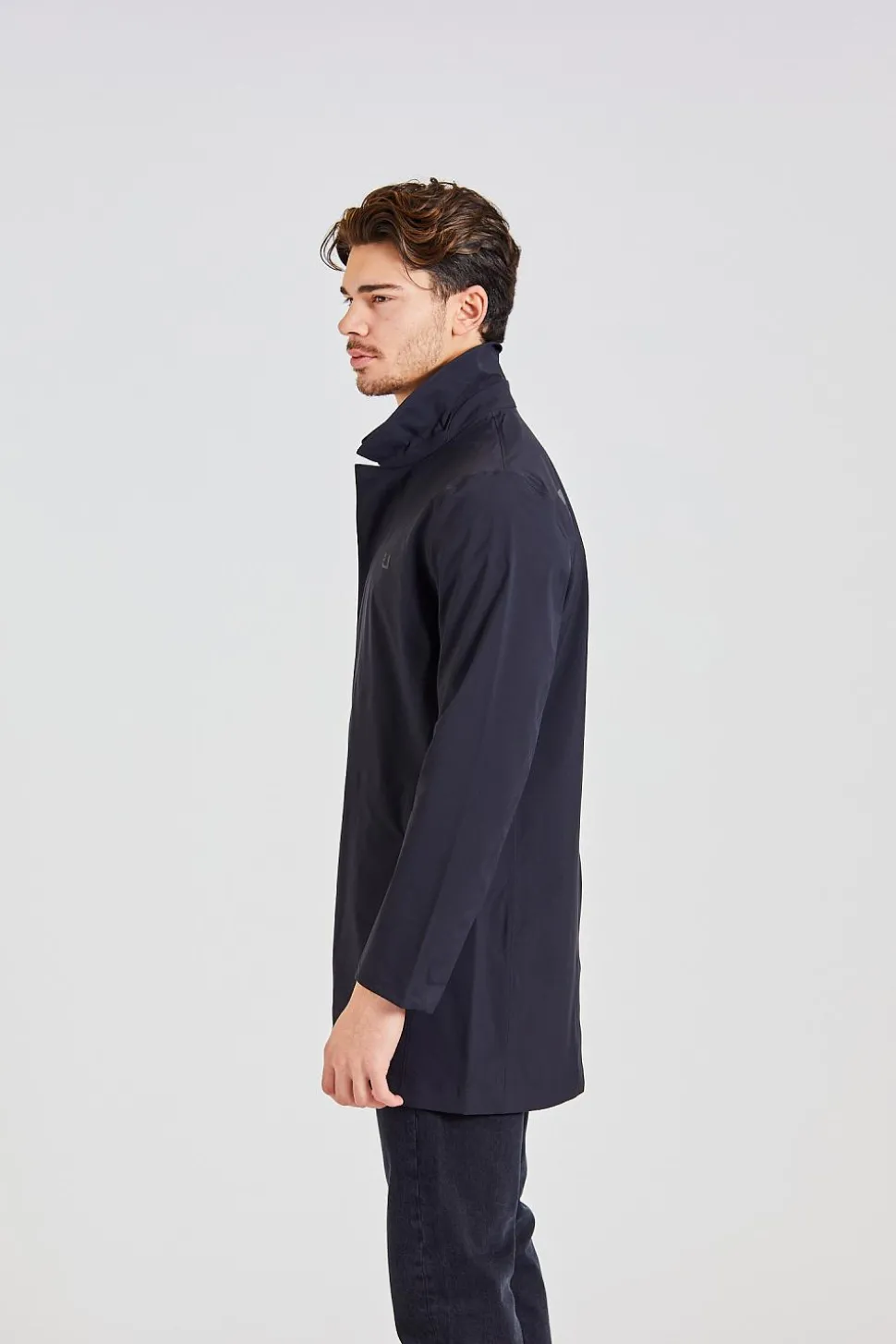 Sky Fall Coat Black