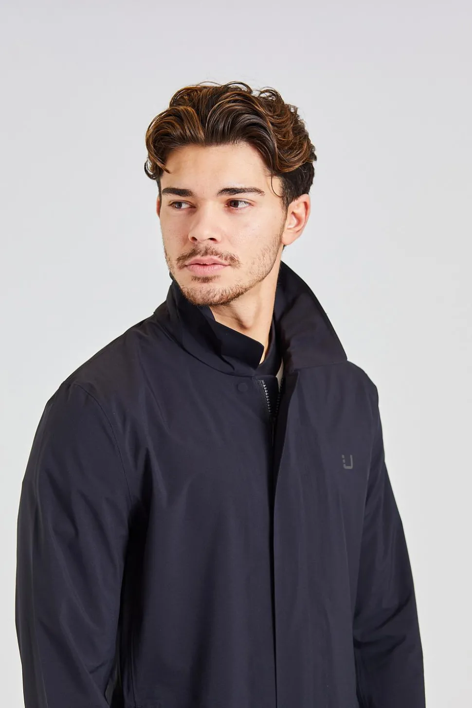 Sky Fall Coat Black