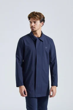 Sky Fall Coat Navy