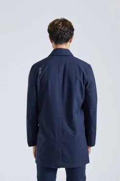 Sky Fall Coat Navy