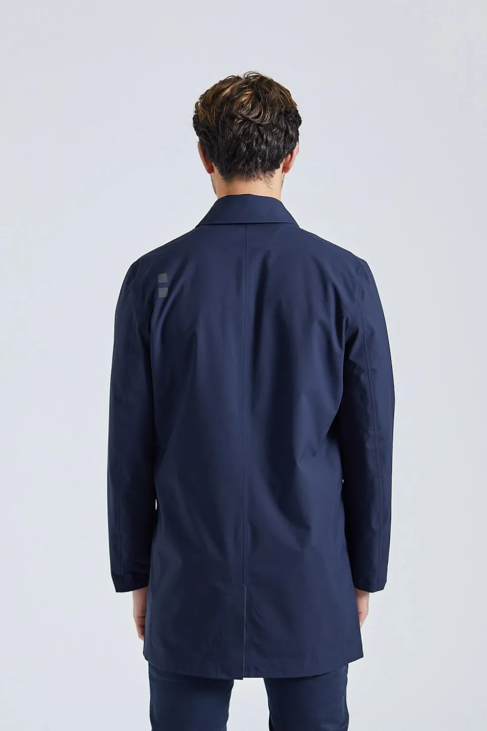 Sky Fall Coat Navy
