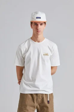 73 Skyline Organic T-Shirt Birch White