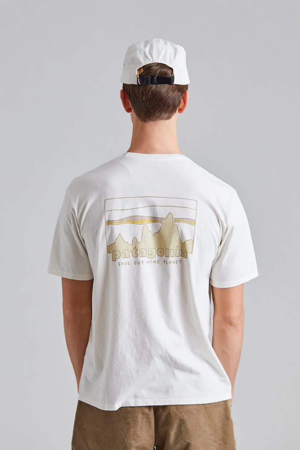 73 Skyline Organic T-Shirt Birch White