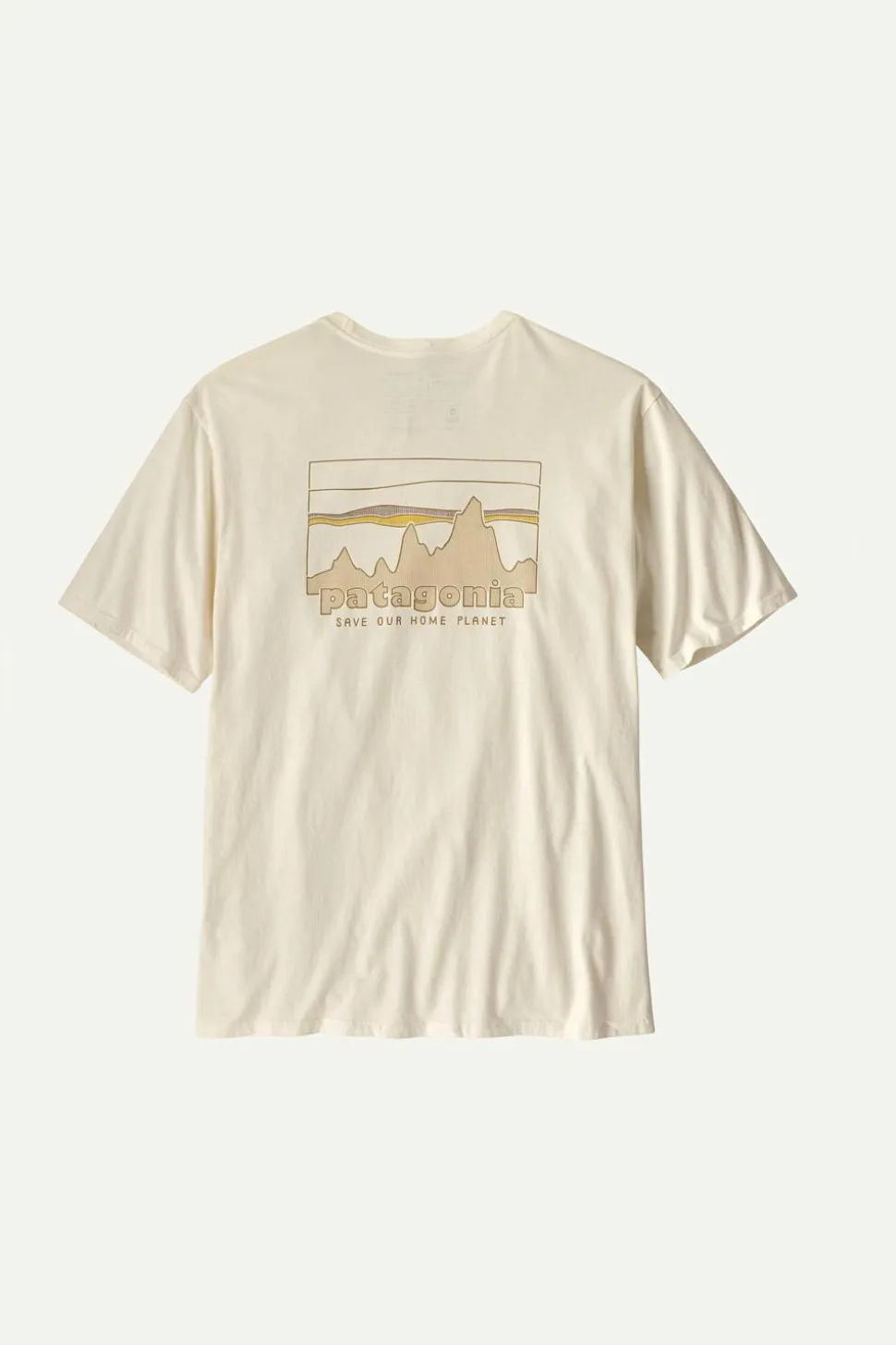 73 Skyline Organic T-Shirt Birch White