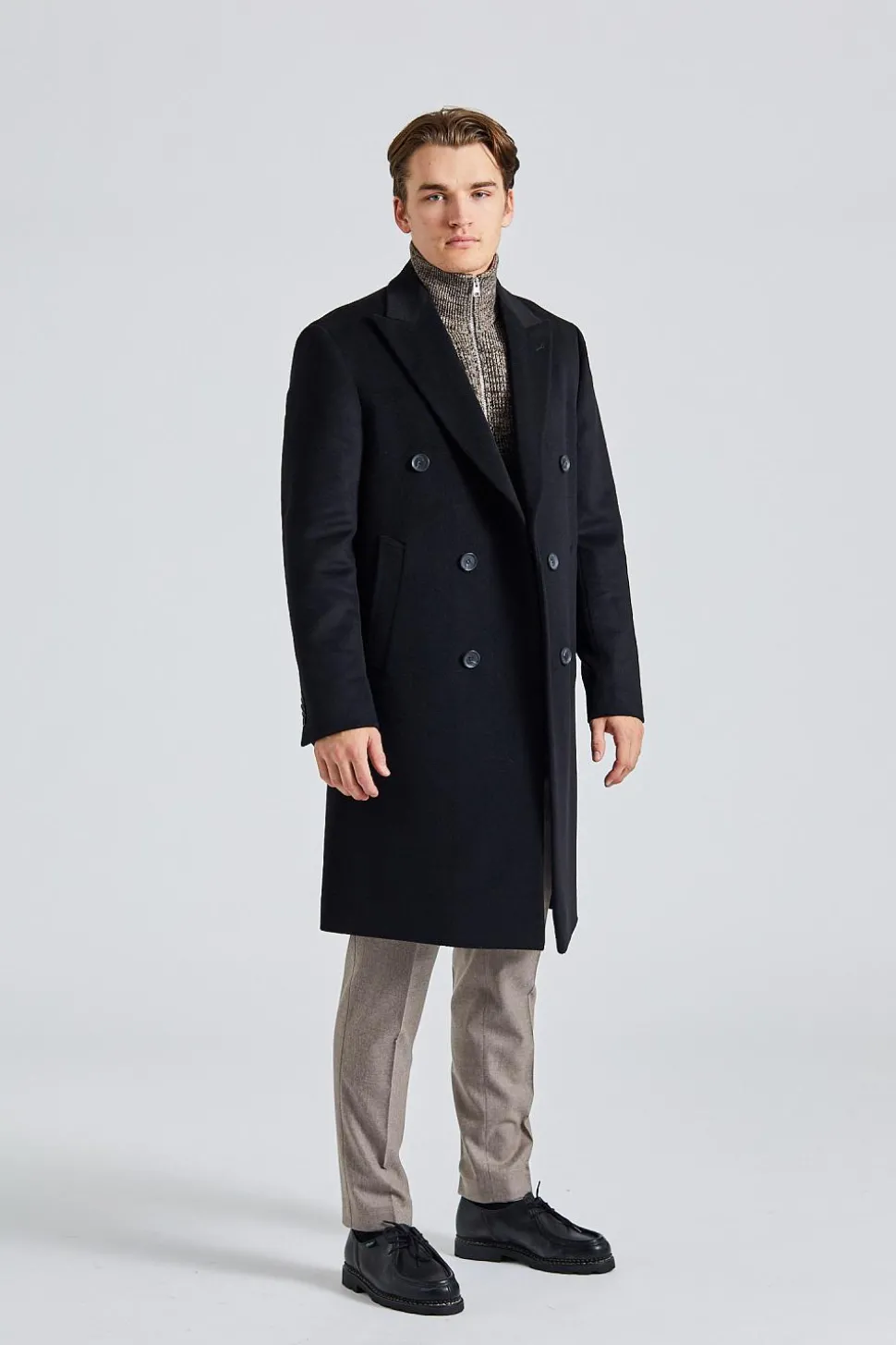 Slater Coat Black