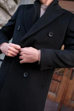 Slater Coat Black