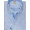 Slimline Casual Blue Striped Jersey