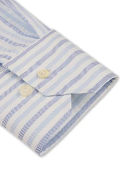 Slimline Double Blue Stripe