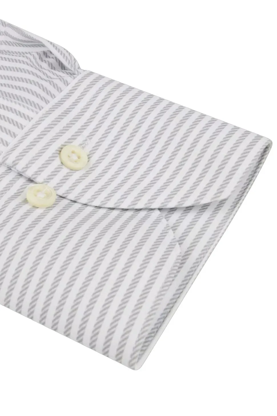 Slimline Jersey Light Grey Stripe