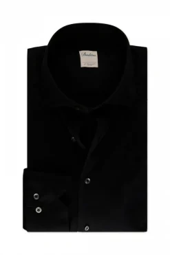 Slimline Jersey Shirt Black