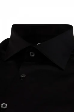 Slimline Jersey Shirt Black
