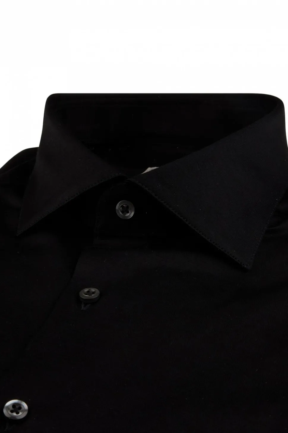 Slimline Jersey Shirt Black