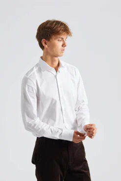 Slimline Jersey Shirt White