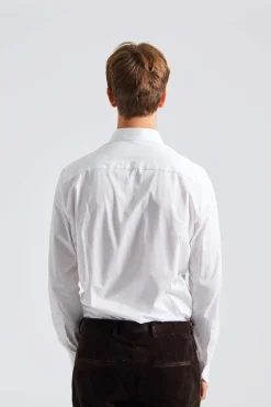 Slimline Jersey Shirt White